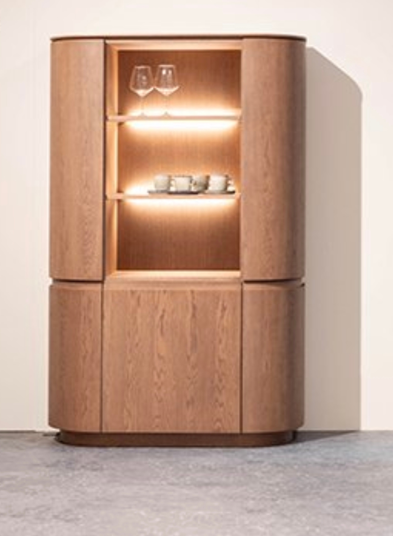 Cabinet interior lighting